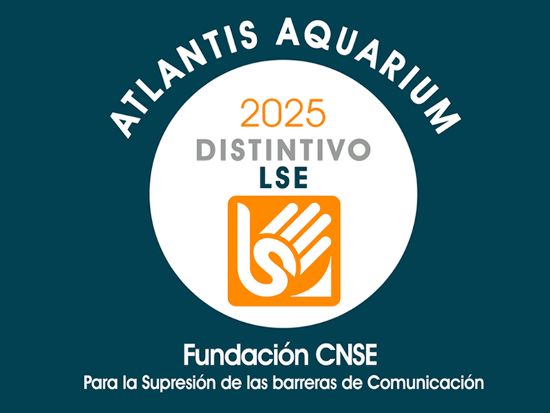 Acreditación de Atlantis Aquarium Madrid de la Fundación CNSE